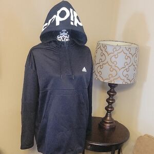 Adidas Men's Black Pullover Hoodie